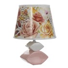Настольная лампа "Букет" Е14 15Вт розово-белый 20х20х32 см RISALUX - Фото 8