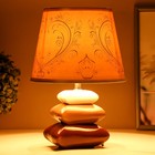 Настольная лампа с абажуром RISALUX «Джулиан», Е14, 15 Вт, бело-чёрный, 20×20×28 см - фото 4812759 Настольная лампа с абажуром RISALUX «Джулиан», Е14, 15 Вт, бело-чёрный, 20×20×28 см - фото 4812759