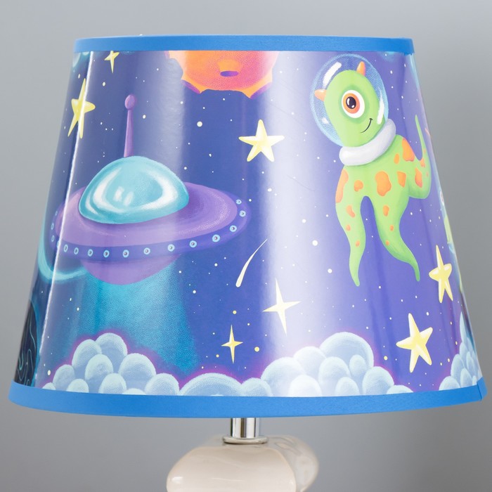 Настольная лампа "Инопланетяне" Е14 15Вт 20х20х28 см RISALUX - фото 1907651757