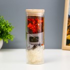Фигурка светящаяся колба RISALUX «Букет из красных цветов», LED-ночник, от батареек LR=1130 6.5×6.5×19 см - Фото 1