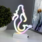 Фигурка светящаяся RISALUX «Русалка», LED-ночник, USB, 13×5.4×24 см 9330716 - фото 2792421