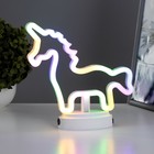 Ночник "Единорог" LED USB 22,5х5,5х22 см RISALUX - фото 22062847