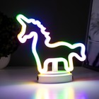 Ночник "Единорог" LED USB 22,5х5,5х22 см RISALUX - фото 22062848
