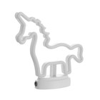 Ночник "Единорог" LED USB 22,5х5,5х22 см RISALUX - фото 22062854