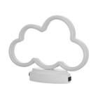 Ночник "Облачко" LED USB 22х5,5х17 см RISALUX - фото 22062863