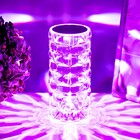 Настольная лампа с ПДУ «Призма» LED RGB сенсорная АКБ 8×8×18 см RISALUX - Фото 17