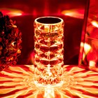 Настольная лампа с ПДУ «Призма» LED RGB сенсорная АКБ 8×8×18 см RISALUX - Фото 4