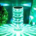 Лампа настольная с пультом RISALUX «Призма», светодиодная, RGB, 8×8×18 см - Фото 10