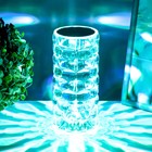 Лампа настольная с пультом RISALUX «Призма», светодиодная, RGB, 8×8×18 см - Фото 11
