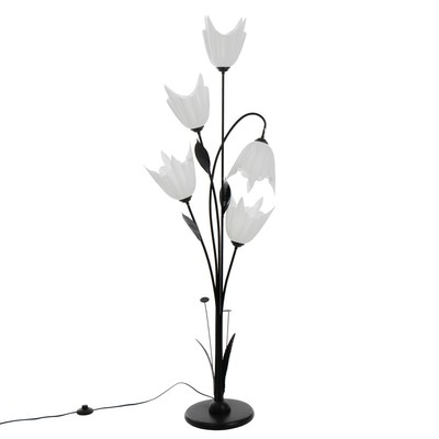 Торшер «Аделла» 5хЕ27 15 Вт белый h.145 см