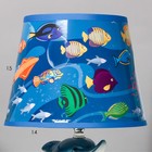 Настольная лампа "Подводный мир" Е14 15Вт 20х20х35 см RISALUX - Фото 4