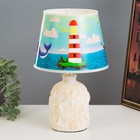Настольная лампа "Морское побережье" Е14 15Вт 20х20х32,5 см RISALUX - фото 319312299