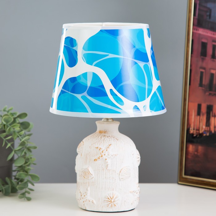 Настольная лампа "Морской бриз" Е14 15Вт 20х20х32,5 см RISALUX - Фото 1