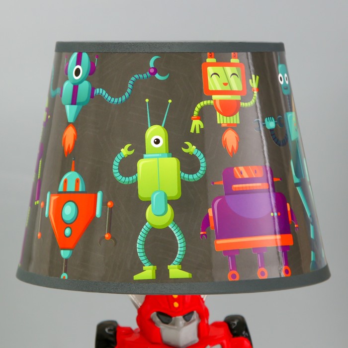 Настольная лампа "Робот" Е14 15Вт МИКС 20х20х35 см RISALUX - фото 1906204914