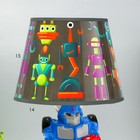 Настольная лампа "Робот" Е14 15Вт МИКС 20х20х35 см RISALUX - Фото 5