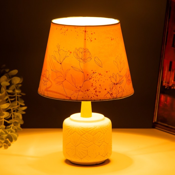 Настольная лампа "Аурелия" Е14 15Вт 20х20х31 см RISALUX - фото 1911895794