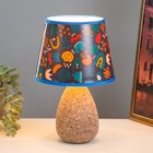 Настольная лампа с абажуром RISALUX «Инона», Е14, 15 Вт, 20×20×32 см - фото 3822940 Настольная лампа с абажуром RISALUX «Инона», Е14, 15 Вт, 20×20×32 см - фото 3822940