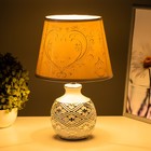 Настольная лампа "Джемма" Е14 15Вт 20х20х32 см RISALUX - Фото 3