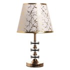 Настольная лампа "Неонилла" Е27 40Вт золото 25х25х42 см RISALUX - фото 22063877