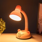 Настольная лампа "Ушки" Е27 15Вт розовый 15х15х37 см RISALUX - Фото 3