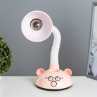 Настольная лампа "Ушки" Е27 15Вт розовый 15х15х37 см RISALUX - Фото 5