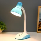 Настольная лампа "Ландри" Е27 15Вт бело-голубой 17х12х44 см RISALUX - Фото 2