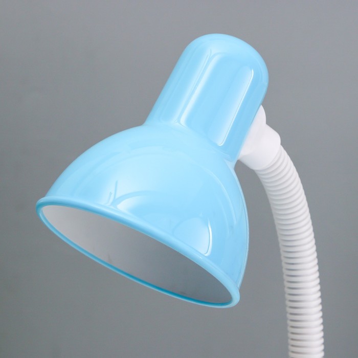 Настольная лампа "Ландри" Е27 15Вт бело-голубой 17х12х44 см RISALUX - фото 1895915463