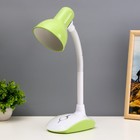 Настольная лампа "Ландри" Е27 40Вт бело-зелёный 17х12х44 см - фото 1681539