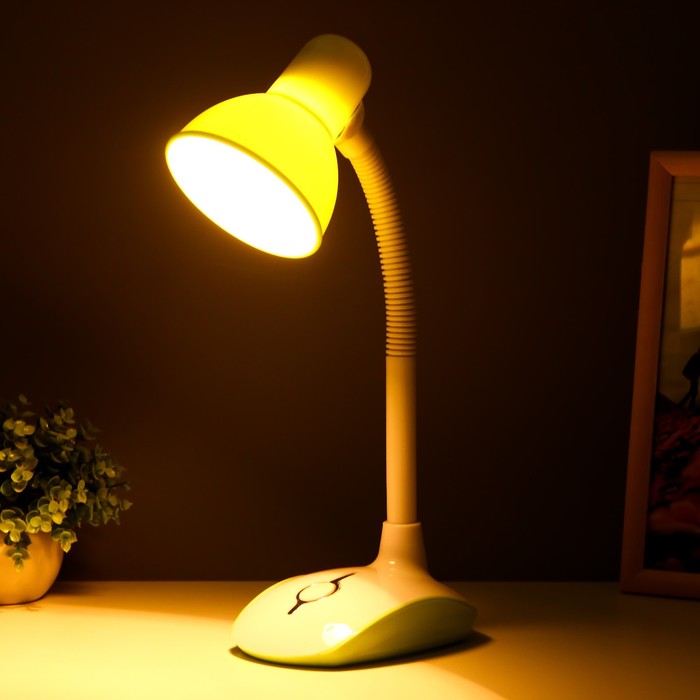 Настольная лампа "Ландри" Е27 40Вт бело-зелёный 17х12х44 см RISALUX - фото 1910587443