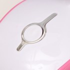 Настольная лампа "Ландри" Е27 40Вт бело-розовый 17х12х44 см RISALUX - фото 22063962