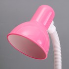 Настольная лампа "Ландри" Е27 40Вт бело-розовый 17х12х44 см RISALUX - фото 22063963