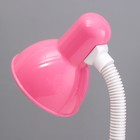 Настольная лампа "Ландри" Е27 40Вт бело-розовый 17х12х44 см RISALUX - фото 22063964