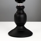 Настольная лампа "Элейна" Е27 40Вт чёрный 14,5х14,5х32 см RISALUX - фото 22063977