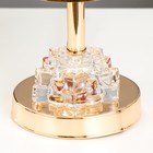Настольная лампа "Сияна" Е27 40Вт золото 12,5х12,5х39 см RISALUX - Фото 4