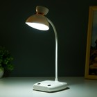 Настольная лампа сенсорная "Арти" LED 5Вт USB АКБ белый RISALUX - Фото 6