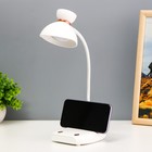 Настольная лампа сенсорная "Арти" LED 5Вт USB АКБ белый RISALUX - Фото 10