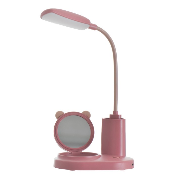 Настольная лампа "Мишка" LED 3Вт USB АКБ МИКС 11,8х7,8х31 см RISALUX - фото 1907652938