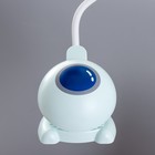Настольная лампа «Робот» LED 5 Вт USB АКБ лазурный 11.8×7.8×31 см RISALUX - Фото 12