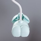 Настольная лампа «Робот» LED 5 Вт USB АКБ лазурный 11.8×7.8×31 см RISALUX - Фото 13