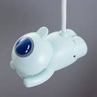Настольная лампа «Робот» LED 5 Вт USB АКБ лазурный 11.8×7.8×31 см RISALUX - Фото 10