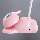 Настольная лампа «Робот» LED 5 Вт USB АКБ розовый 11.8×7.8×31 см RISALUX - Фото 11