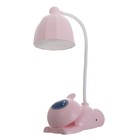 Настольная лампа «Робот» LED 5 Вт USB АКБ розовый 11.8×7.8×31 см RISALUX - Фото 18