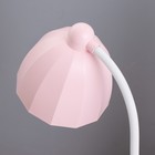 Настольная лампа «Робот» LED 5 Вт USB АКБ розовый 11.8×7.8×31 см RISALUX - Фото 9