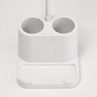 Настольная лампа сенсорная  "Артес" LED 5Вт USB АКБ белый 14х10х37 см RISALUX 9348541