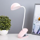 Настольная лампа сенсорная «Алнес» LED 5 Вт USB АКБ МИКС 12×9×44 см RISALUX - Фото 2