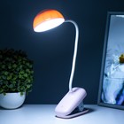 Настольная лампа сенсорная  "Алнес" LED 5Вт USB АКБ МИКС 12х9х44 см RISALUX - Фото 4