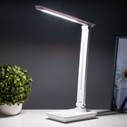 Лампа настольная RISALUX «Ансел», светодиодная, 8 Вт, АКБ, USB, белая, 28×16.5×38 см 9348543