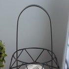 Ночник «Фонарь» LED от батареек ААА чёрный 14×14×27 см RISALUX - Фото 6