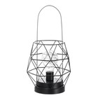Ночник «Фонарь» LED от батареек ААА чёрный 14×14×27 см RISALUX - Фото 10