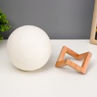 Ночник «Планета» LED USB белый 12×12×11.5 см RISALUX - фото 22064338